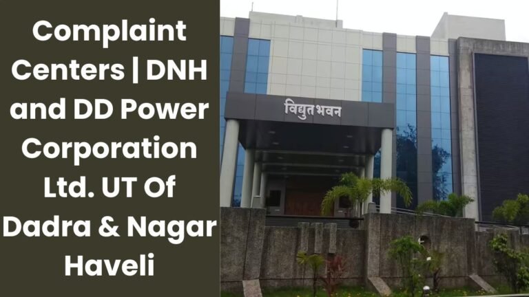 Complaint Centers | DNH and DD Power Corporation Ltd. UT Of Dadra & Nagar Haveli