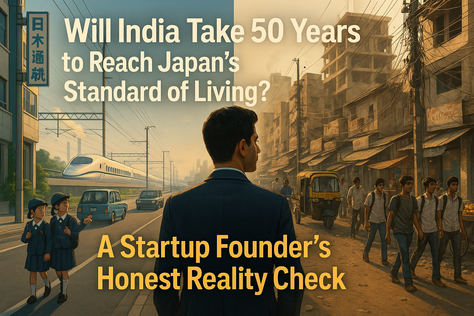 Will India Ever Catch Up to Japan